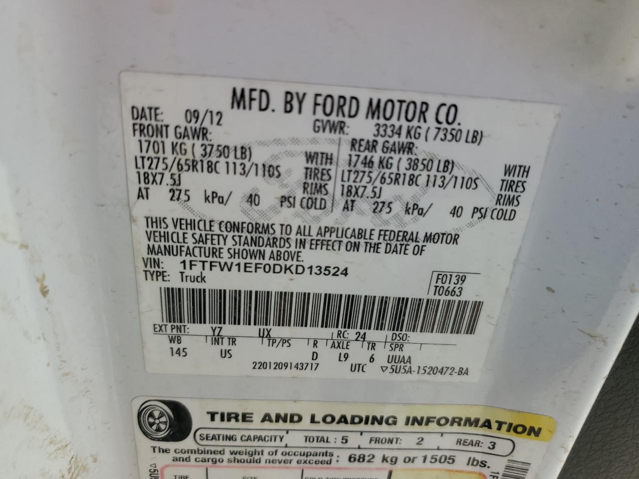 2013 Ford F-150 - Image 12
