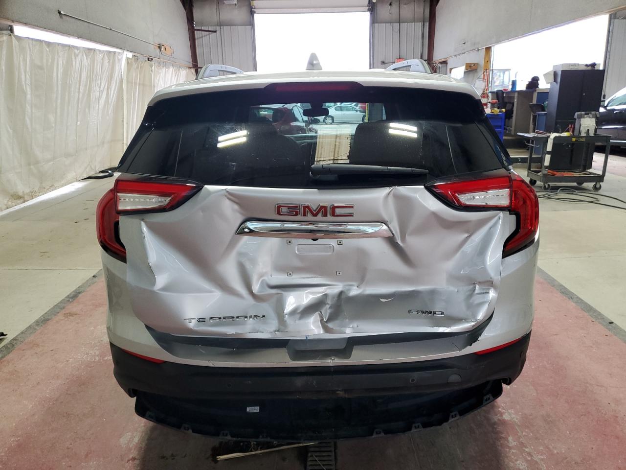 2022 GMC Terrain Sle VIN: 3GKALTEV2NL131107 Lot: 78508594