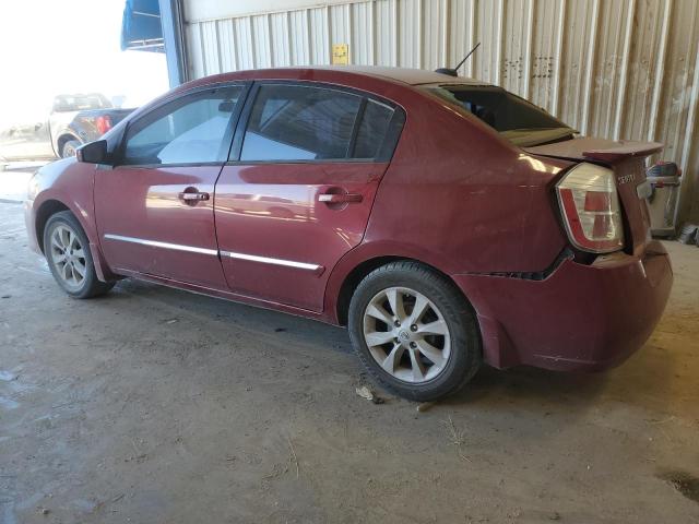  NISSAN SENTRA 2012 Red