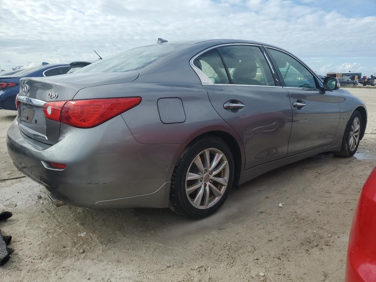 2014 Infiniti Q50 Base VIN: JN1BV7AR4EM694677 Lot: 75083674