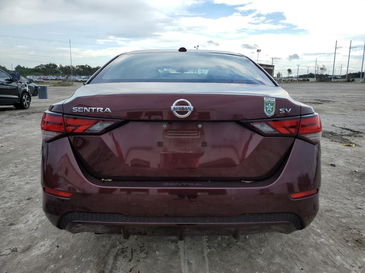 2022 Nissan Sentra Sv VIN: 3N1AB8CVXNY255131 Lot: 74032264