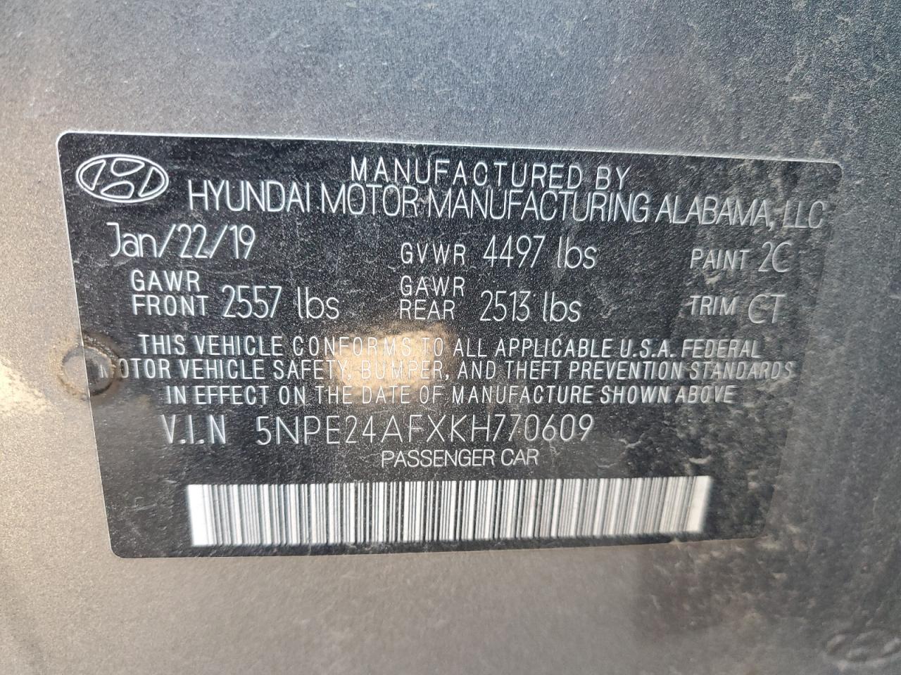 2019 Hyundai Sonata - Image 10