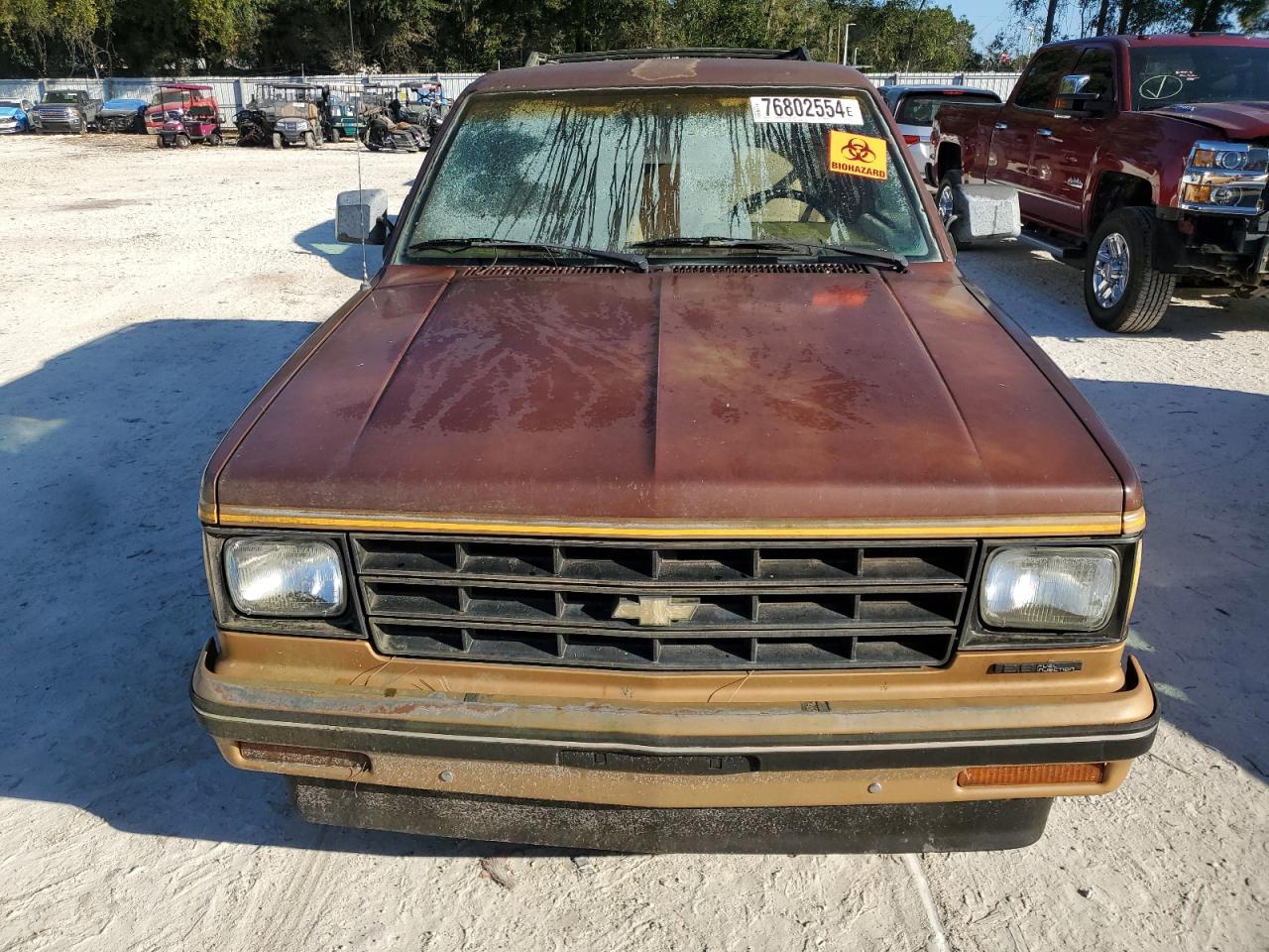 1988 Chevrolet Blazer S10 VIN: 1GNCS18R1J0106286 Lot: 76802554