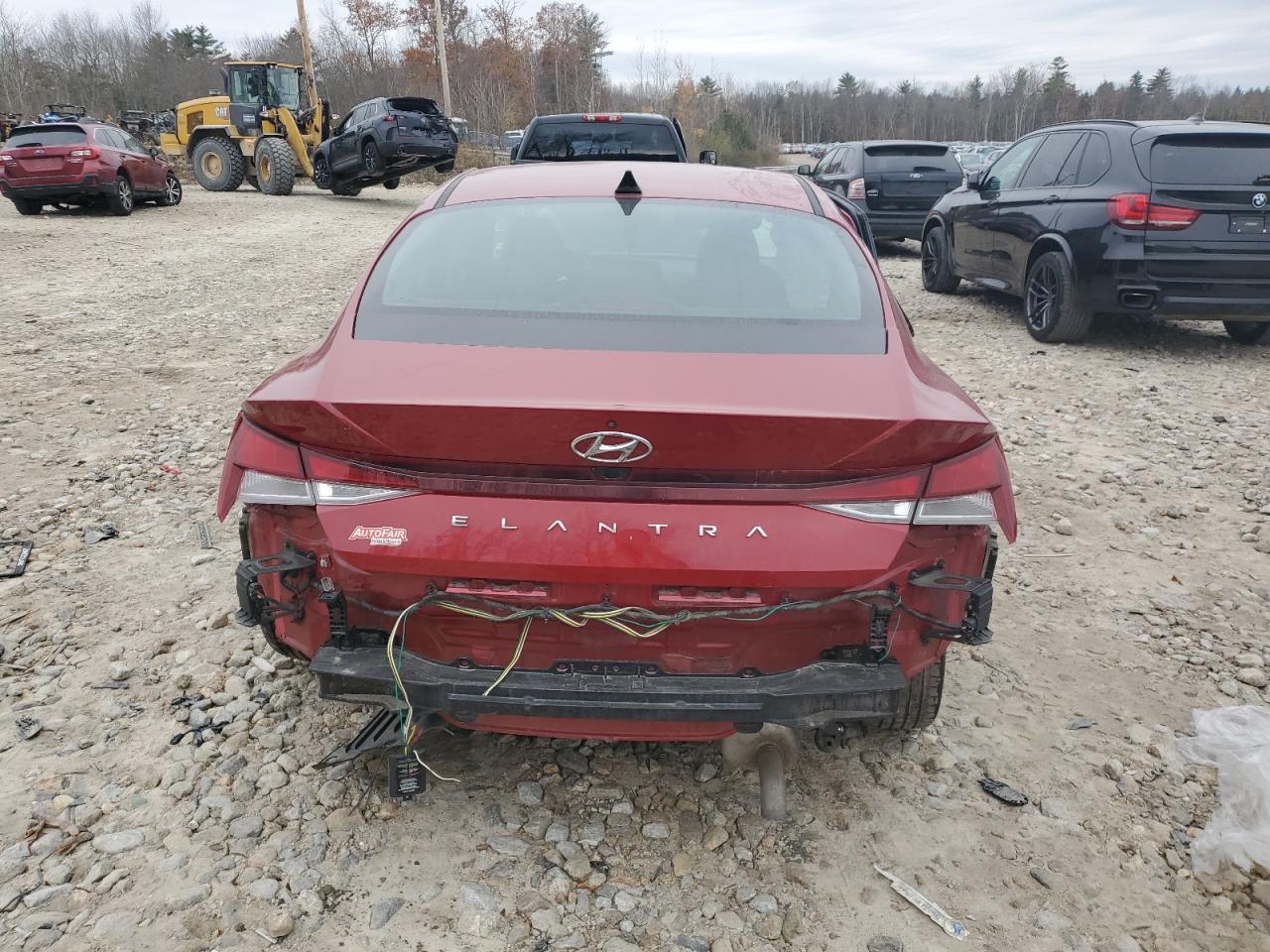 2021 Hyundai Elantra Sel VIN: KMHLS4AG8MU211855 Lot: 78386634