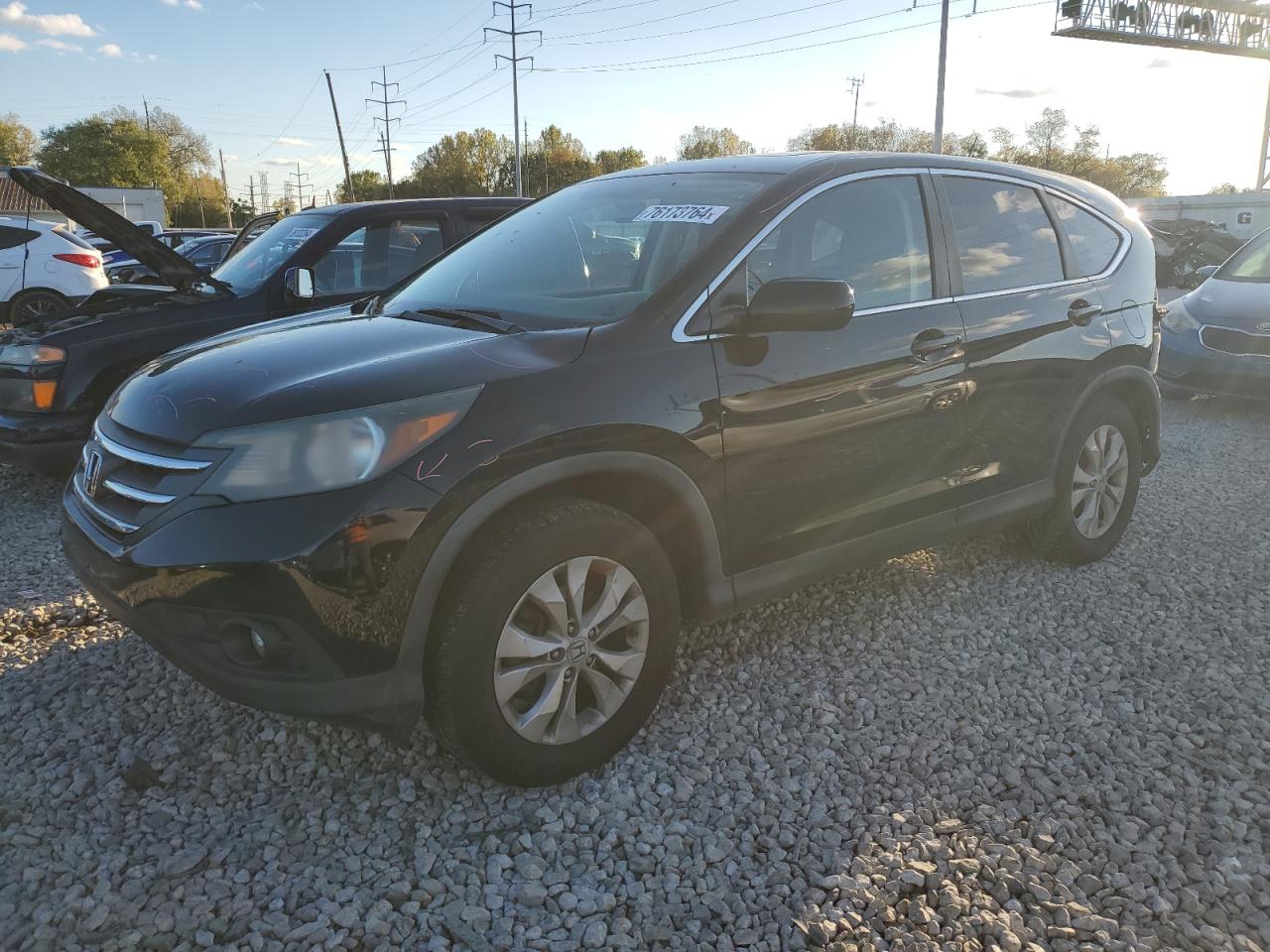 2013 Honda Cr-V Ex VIN: 2HKRM4H50DH604983 Lot: 76173764