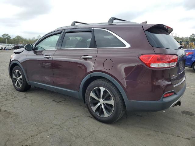  KIA SORENTO 2016 Maroon