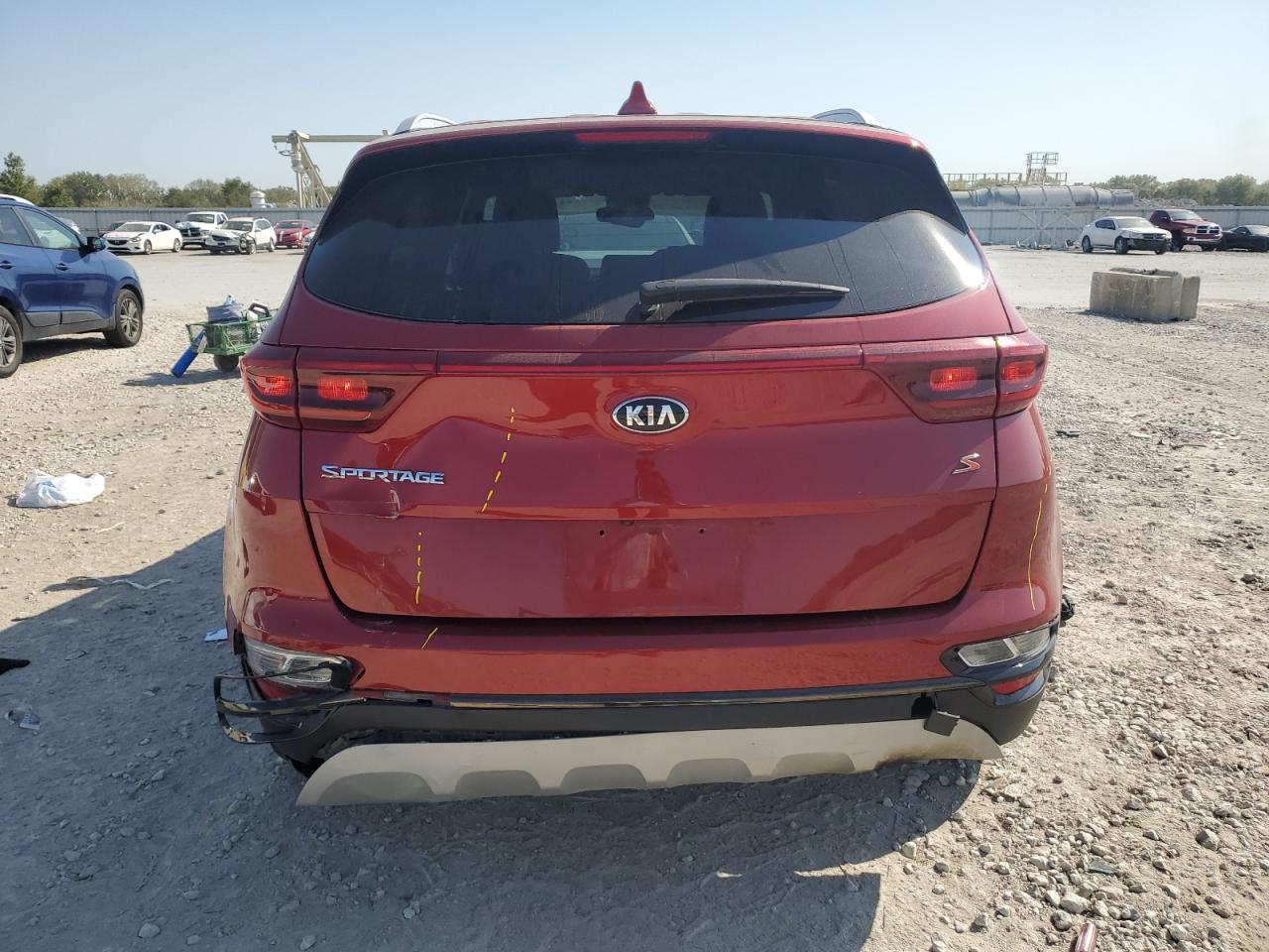 2020 Kia Sportage S VIN: KNDP6CAC7L7680918 Lot: 75223874