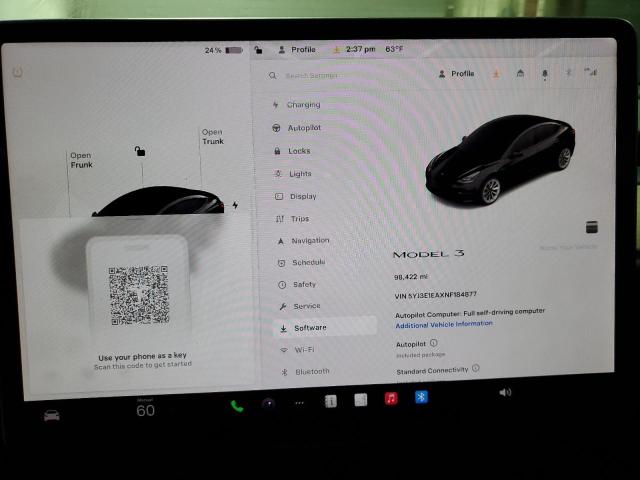 5YJ3E1EAXNF184877 Tesla Model 3  9