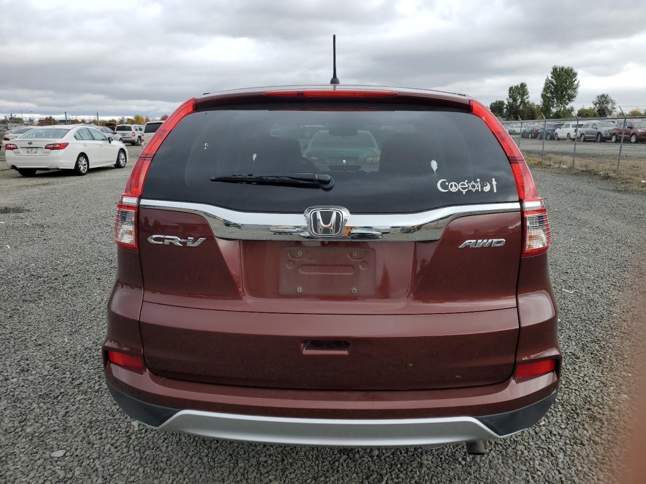 2016 Honda Cr-V Ex VIN: 5J6RM4H59GL090075 Lot: 75931974