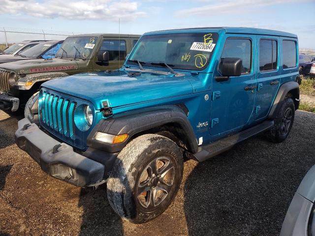  JEEP WRANGLER 2020 Бирюзовый