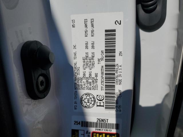 2023 TOYOTA TUNDRA CREWMAX LIMITED