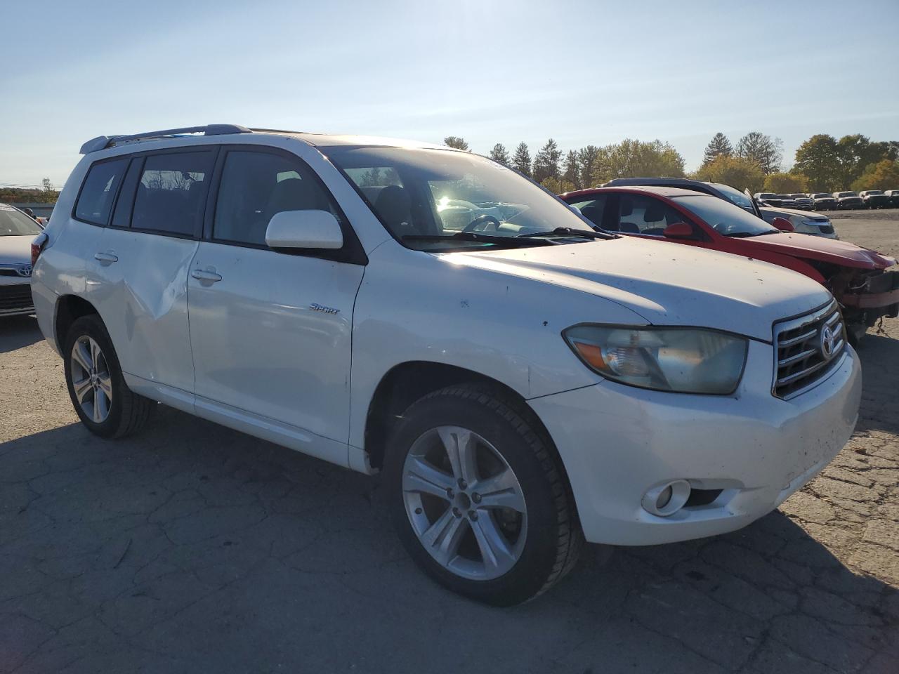 2008 Toyota Highlander Sport VIN: JTEES43A982099229 Lot: 76462714