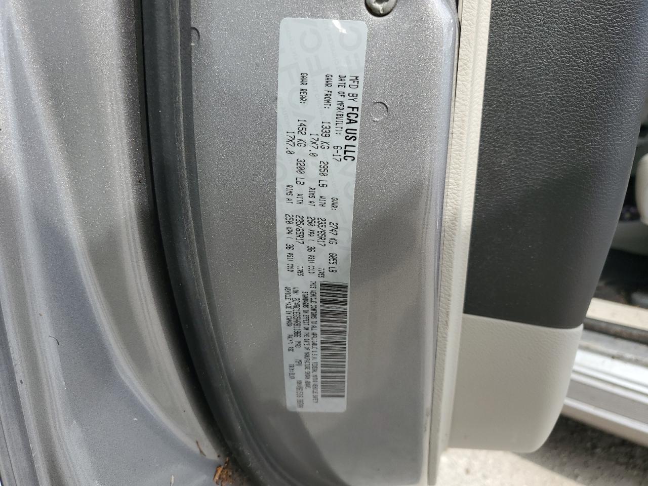 2017 Chrysler Pacifica Touring L Plus VIN: 2C4RC1EG5HR811966 Lot: 76203494