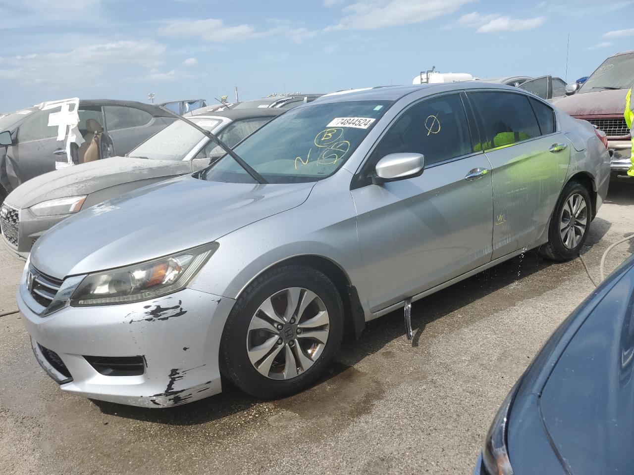 2013 Honda Accord Lx VIN: 1HGCR2F33DA031227 Lot: 74844524