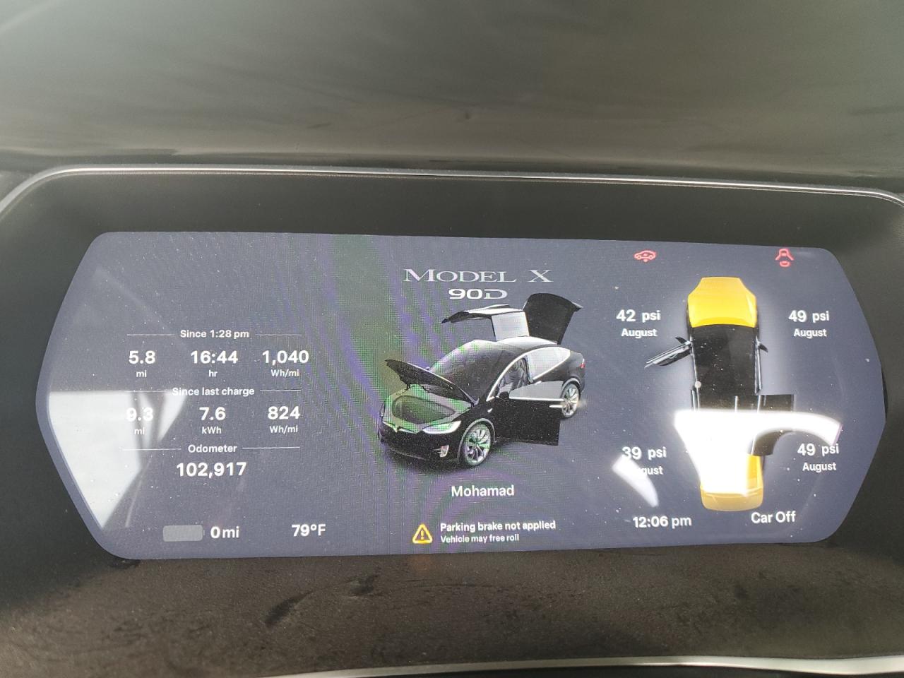 5YJXCBE20HF035453 2017 Tesla Model X