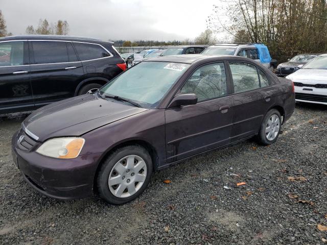 2001 Honda Civic Ex للبيع في Arlington، WA - Mechanical