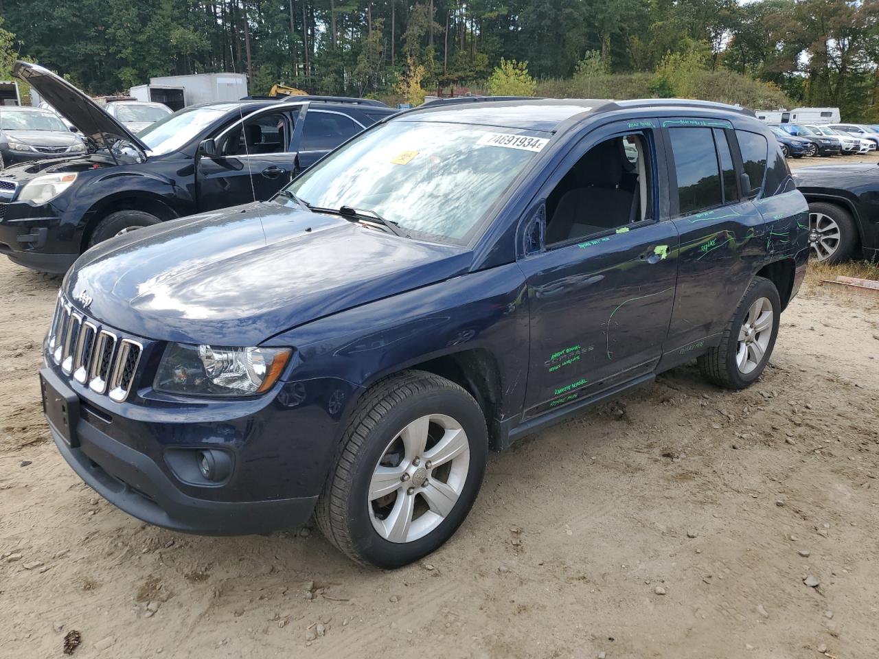 VIN 1C4NJDBB0GD779928 2016 JEEP COMPASS no.1