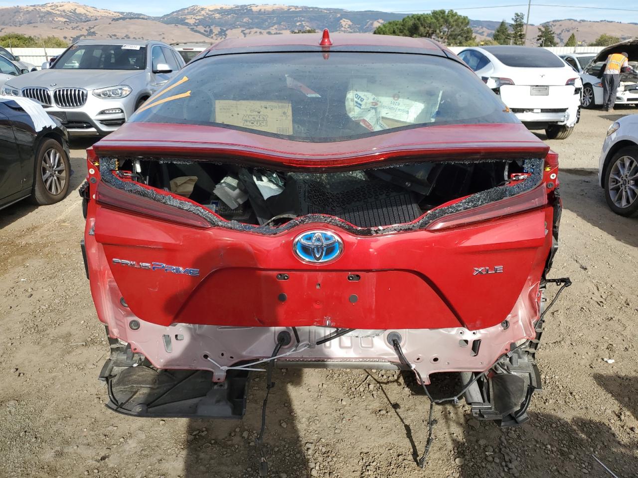 2022 Toyota Prius Prime Le VIN: JTDKAMFP8N3197801 Lot: 74845214