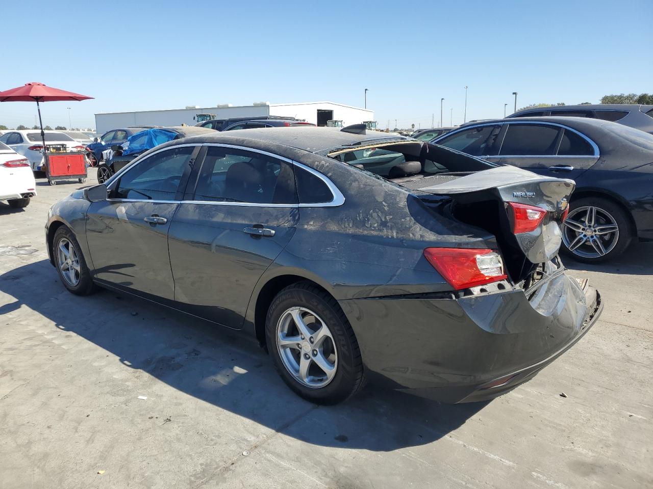 VIN 1G1ZB5ST6HF255422 2017 CHEVROLET MALIBU no.2