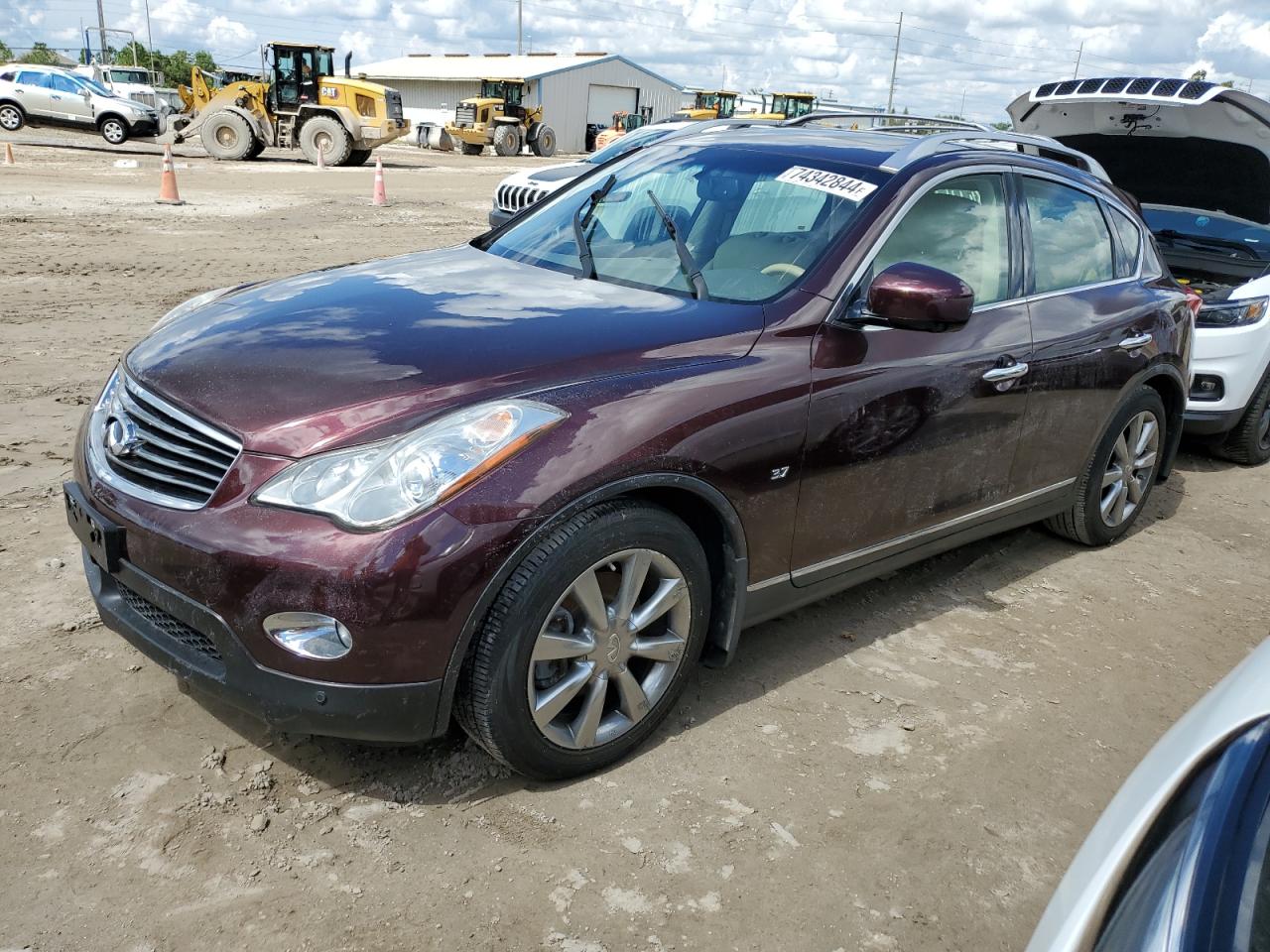 JN1BJ0HR1EM192525 2014 Infiniti Qx50