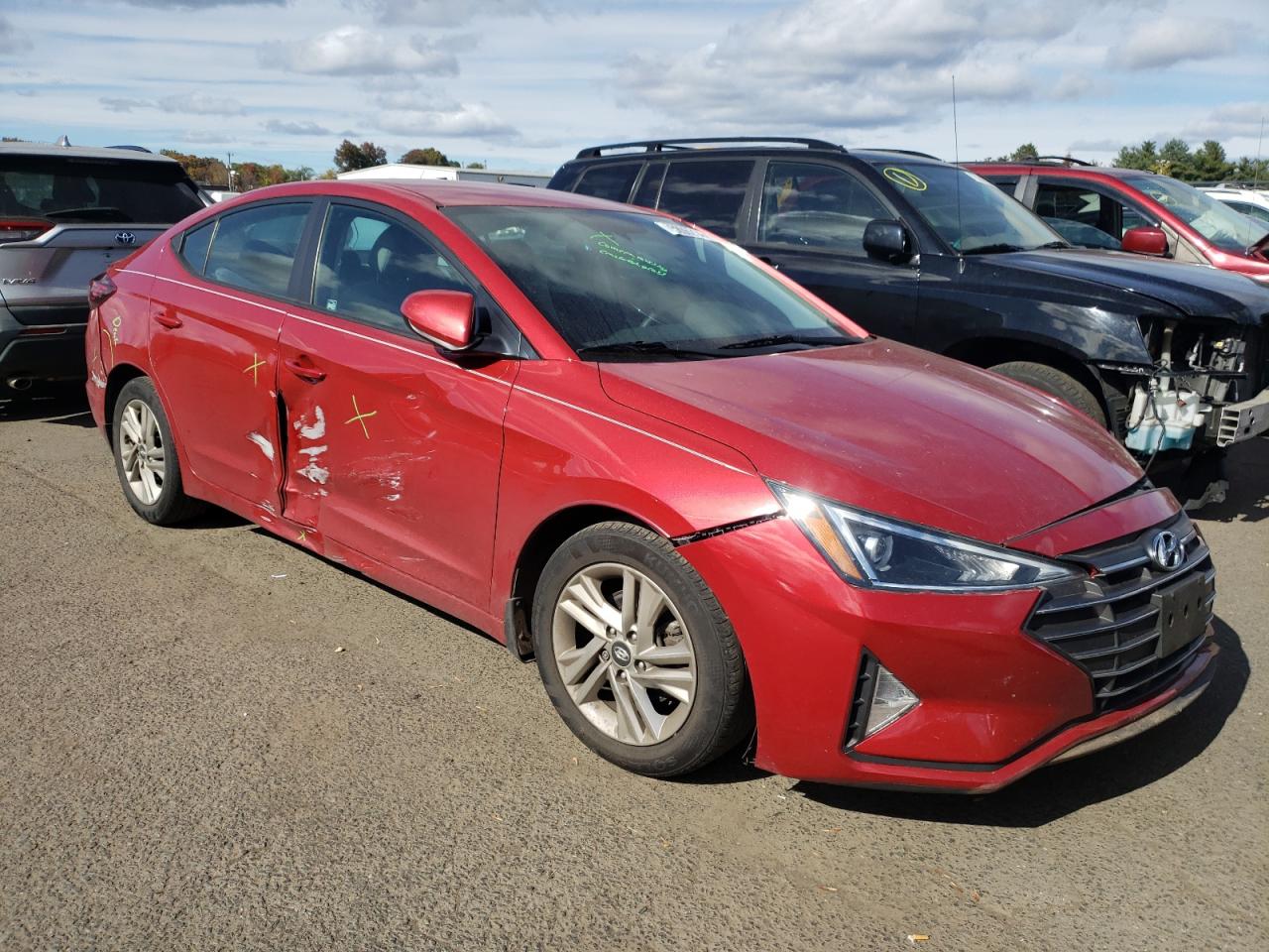 2020 Hyundai Elantra Sel VIN: 5NPD84LF2LH523867 Lot: 75806214