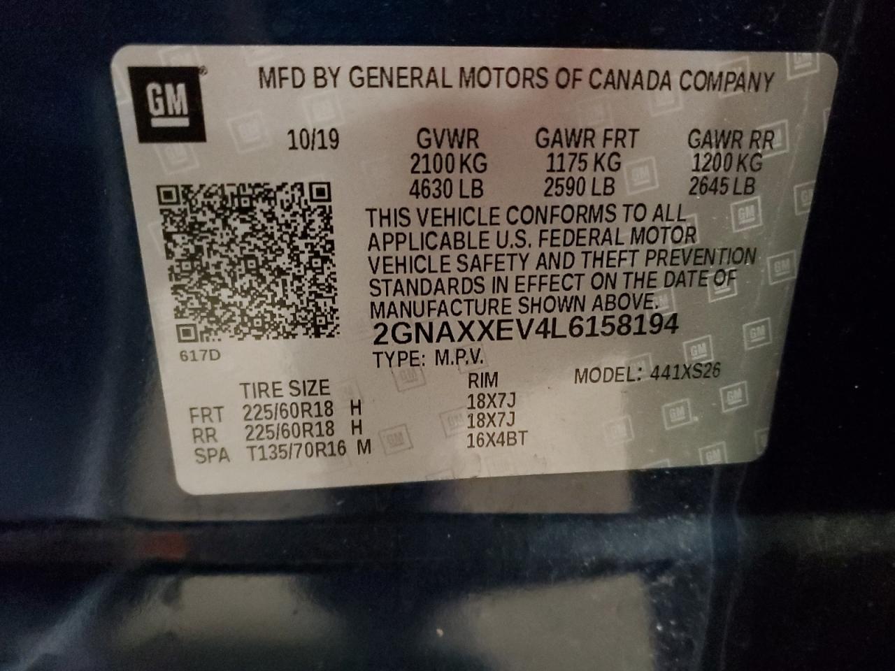 2020 Chevrolet Equinox - Image 13