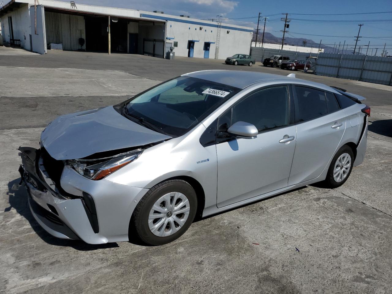 JTDKARFU3L3106711 2020 Toyota Prius L