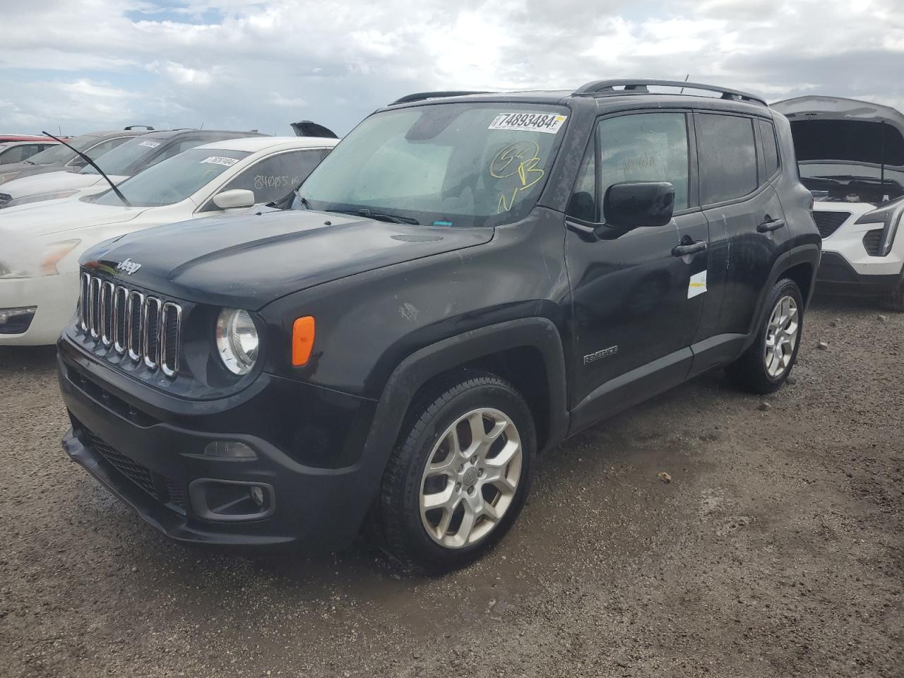 2016 Jeep Renegade Latitude zu verkaufen in Riverview, FL - Water/Flood