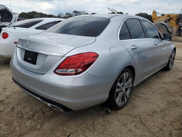  MERCEDES-BENZ C-CLASS 2016 Srebrny