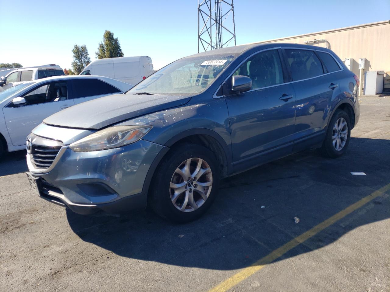 2015 Mazda Cx-9 Touring продається в Hayward, CA - Mechanical