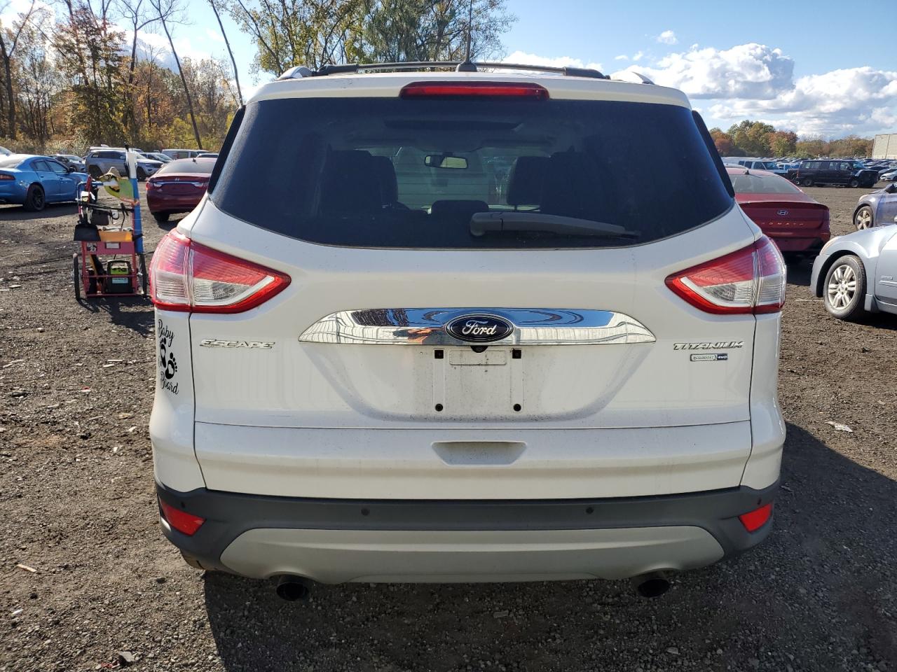 2014 Ford Escape Titanium VIN: 1FMCU9J96EUB90708 Lot: 76240814