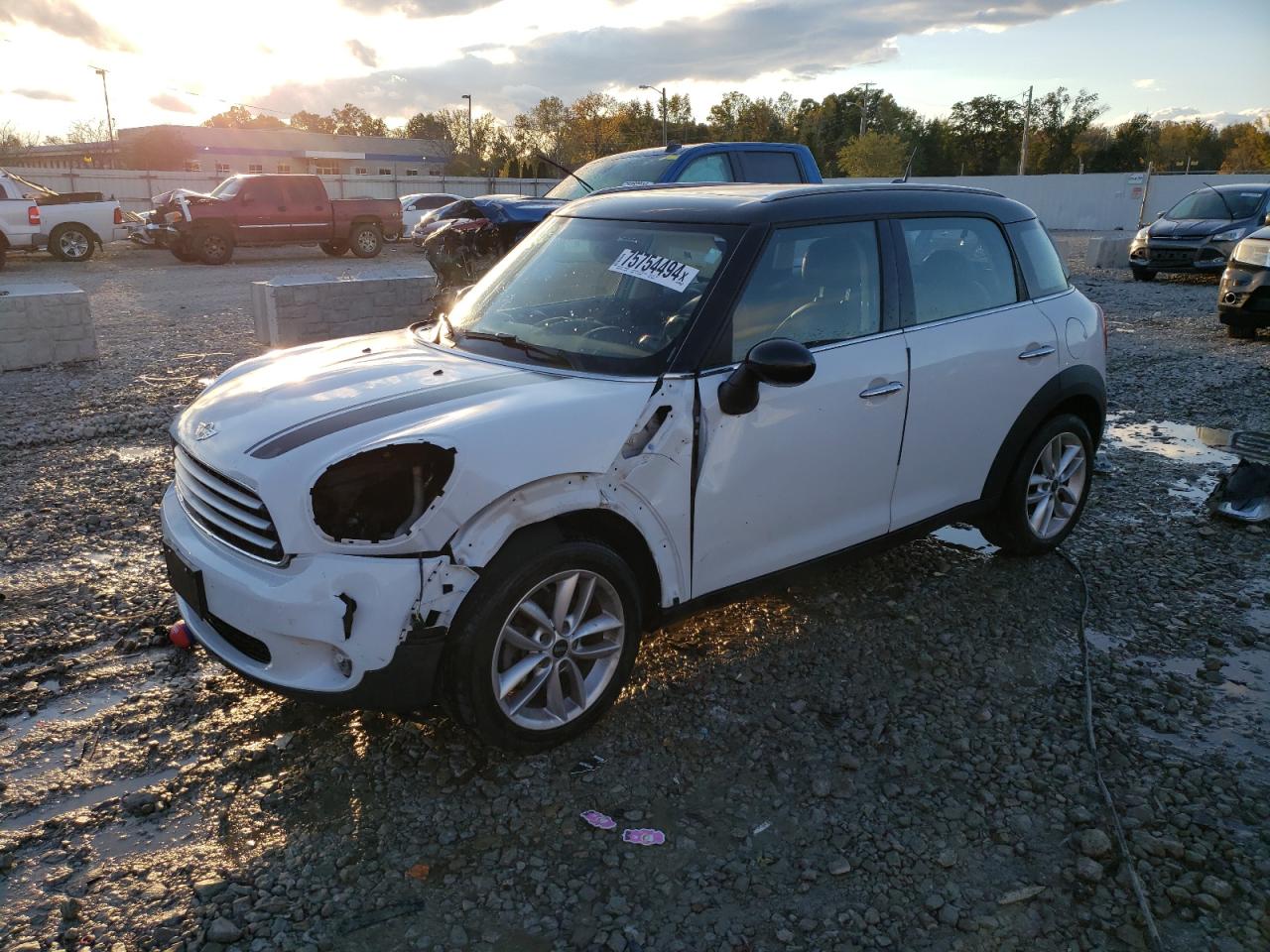 VIN WMWZB3C54DWM07183 2013 MINI COOPER no.1