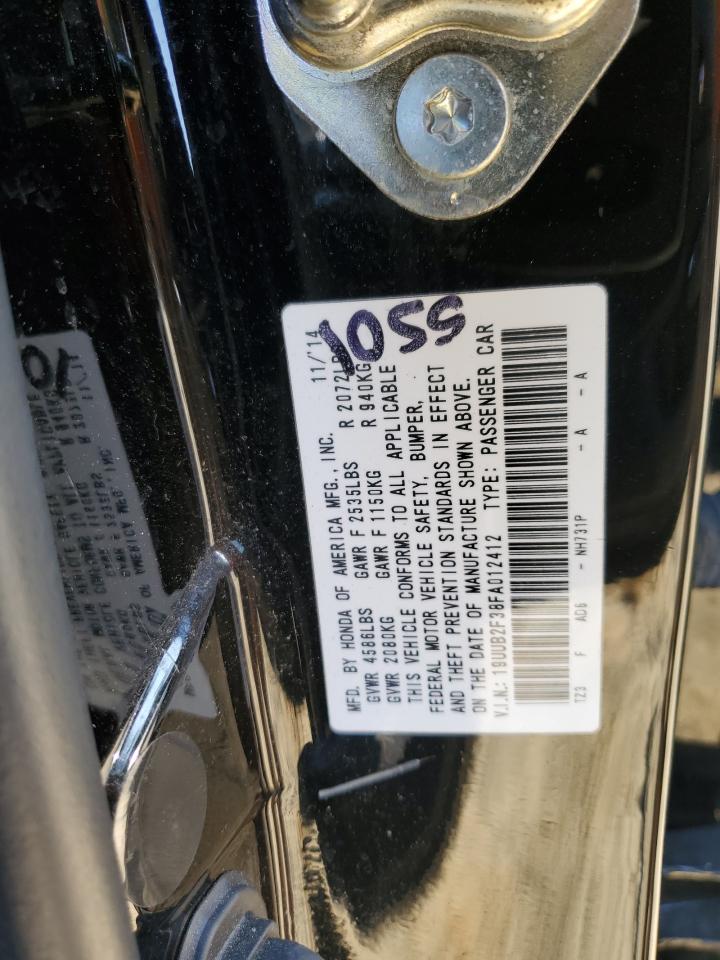 19UUB2F38FA012412 2015 Acura Tlx