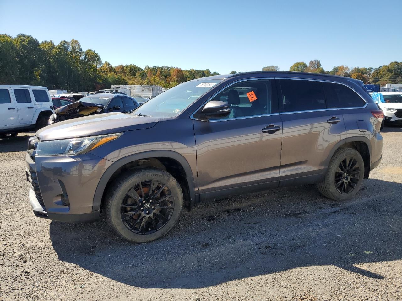 2019 Toyota Highlander Se VIN: 5TDJZRFH2KS952686 Lot: 76690084