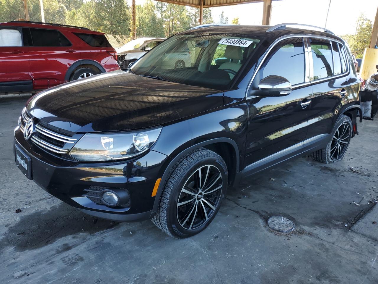 2015 Volkswagen Tiguan S VIN: WVGAV7AX8FW568038 Lot: 75430884