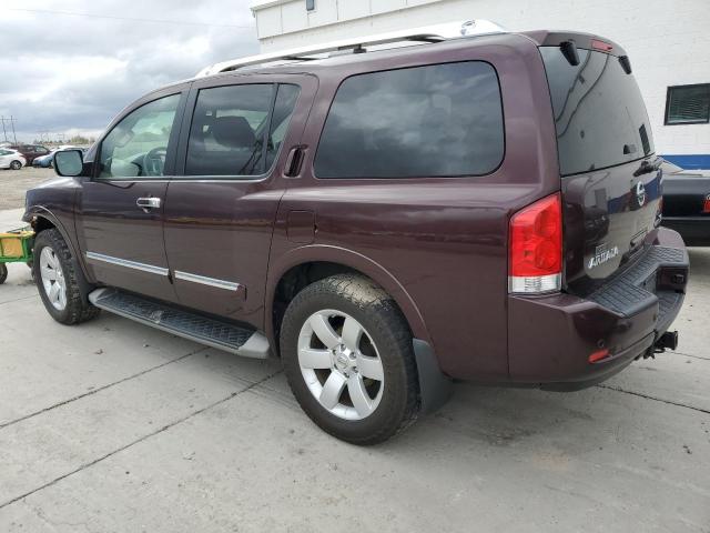  NISSAN ARMADA 2013 Бордовый