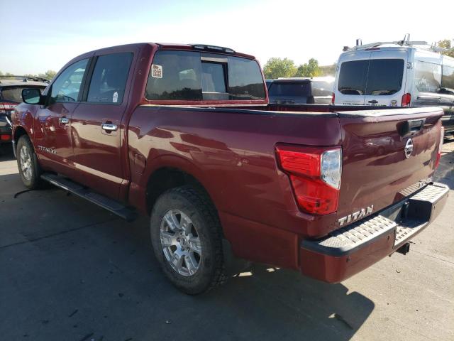  NISSAN TITAN 2018 Burgundy