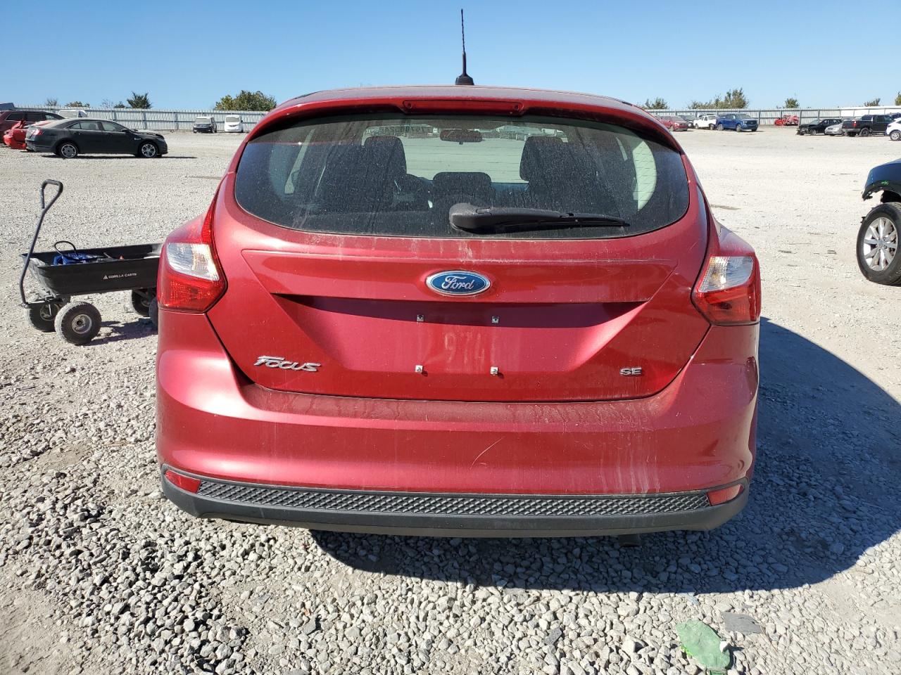 2012 Ford Focus Se VIN: 1FAHP3K22CL106263 Lot: 76786524