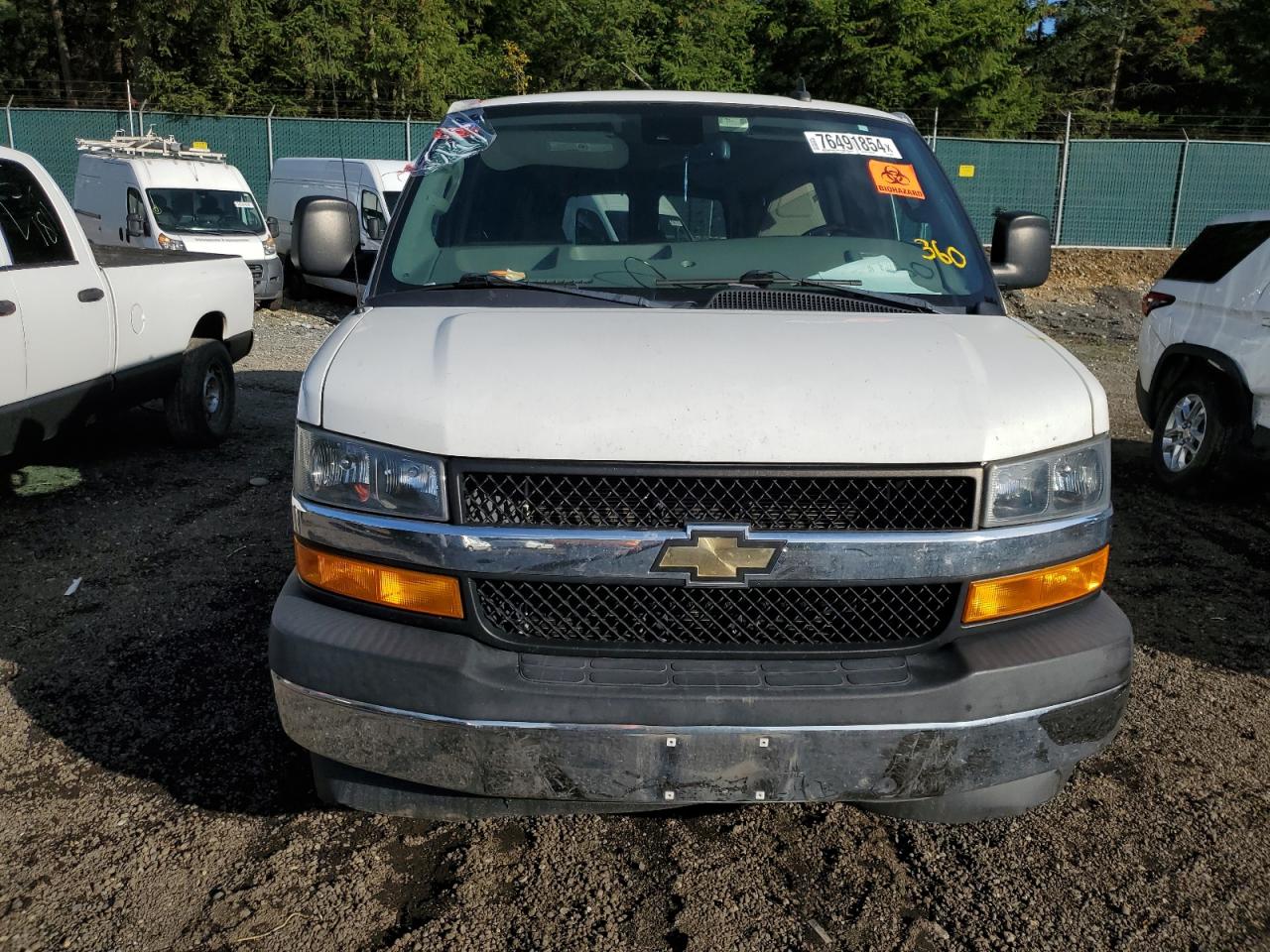 VIN 1GAZGPFG6K1363036 2019 CHEVROLET EXPRESS no.5