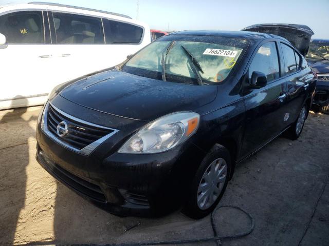  NISSAN VERSA 2012 Black