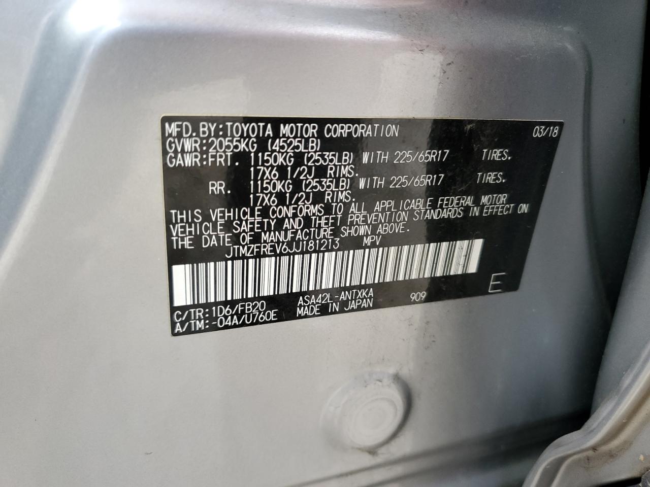 2018 Toyota RAV 4 - Image 13