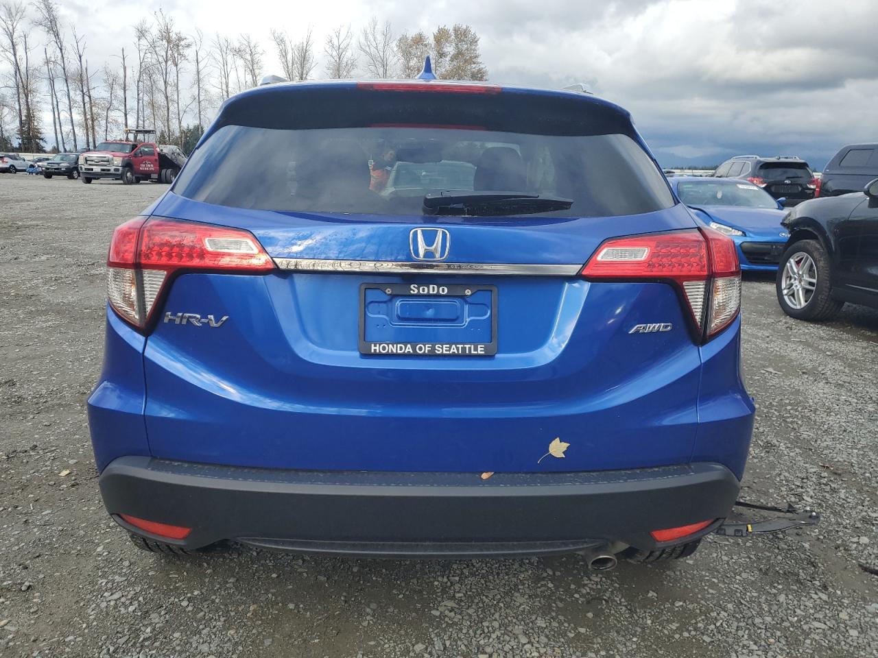 2022 Honda Hr-V Exl VIN: 3CZRU6H7XNM726298 Lot: 77808014