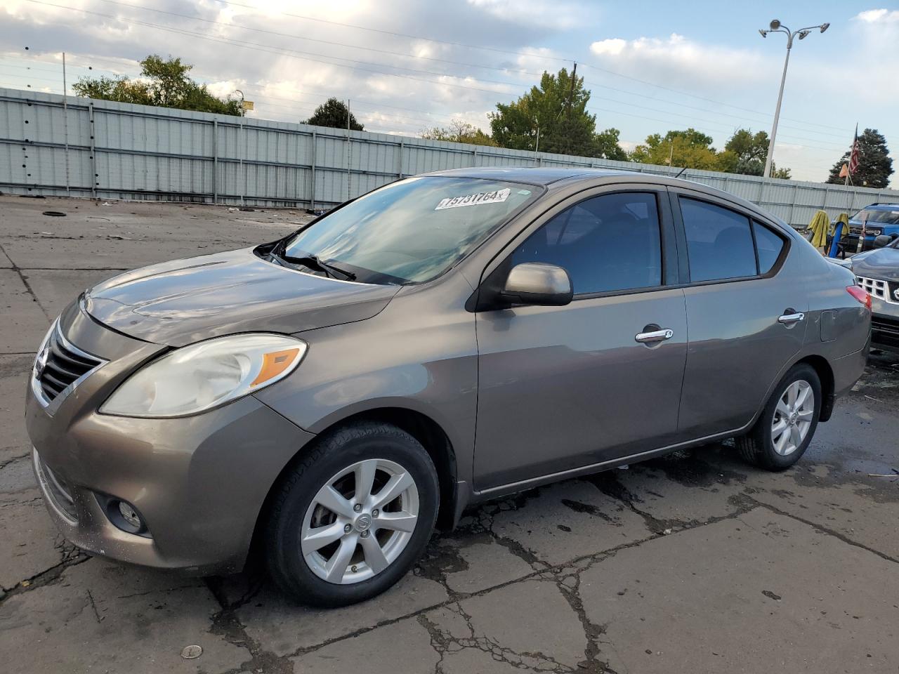 VIN 3N1CN7AP8DL873168 2013 NISSAN VERSA no.1