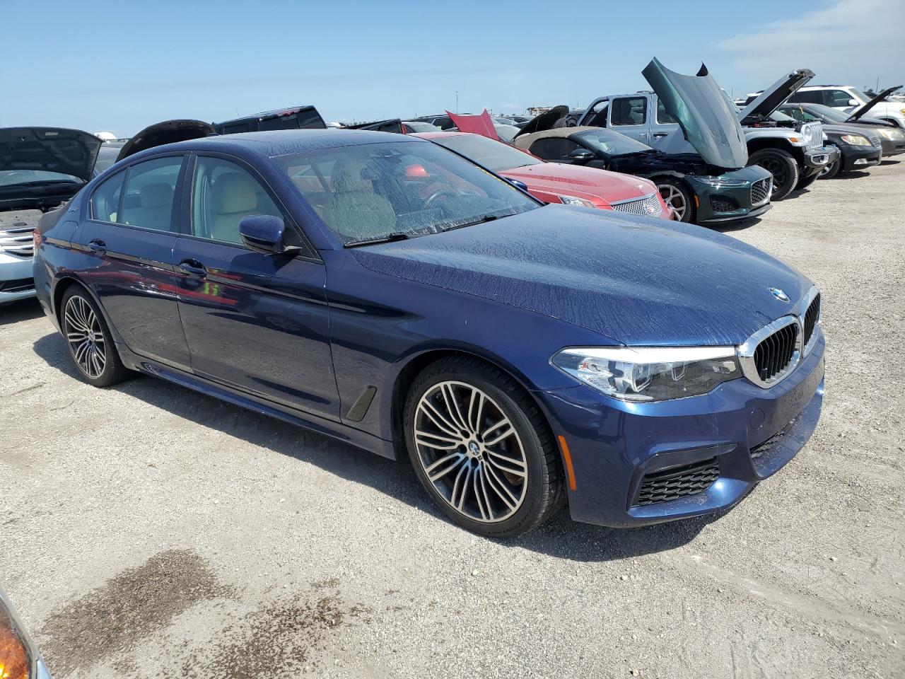 2019 BMW 530E VIN: WBAJA9C54KB398590 Lot: 75028354