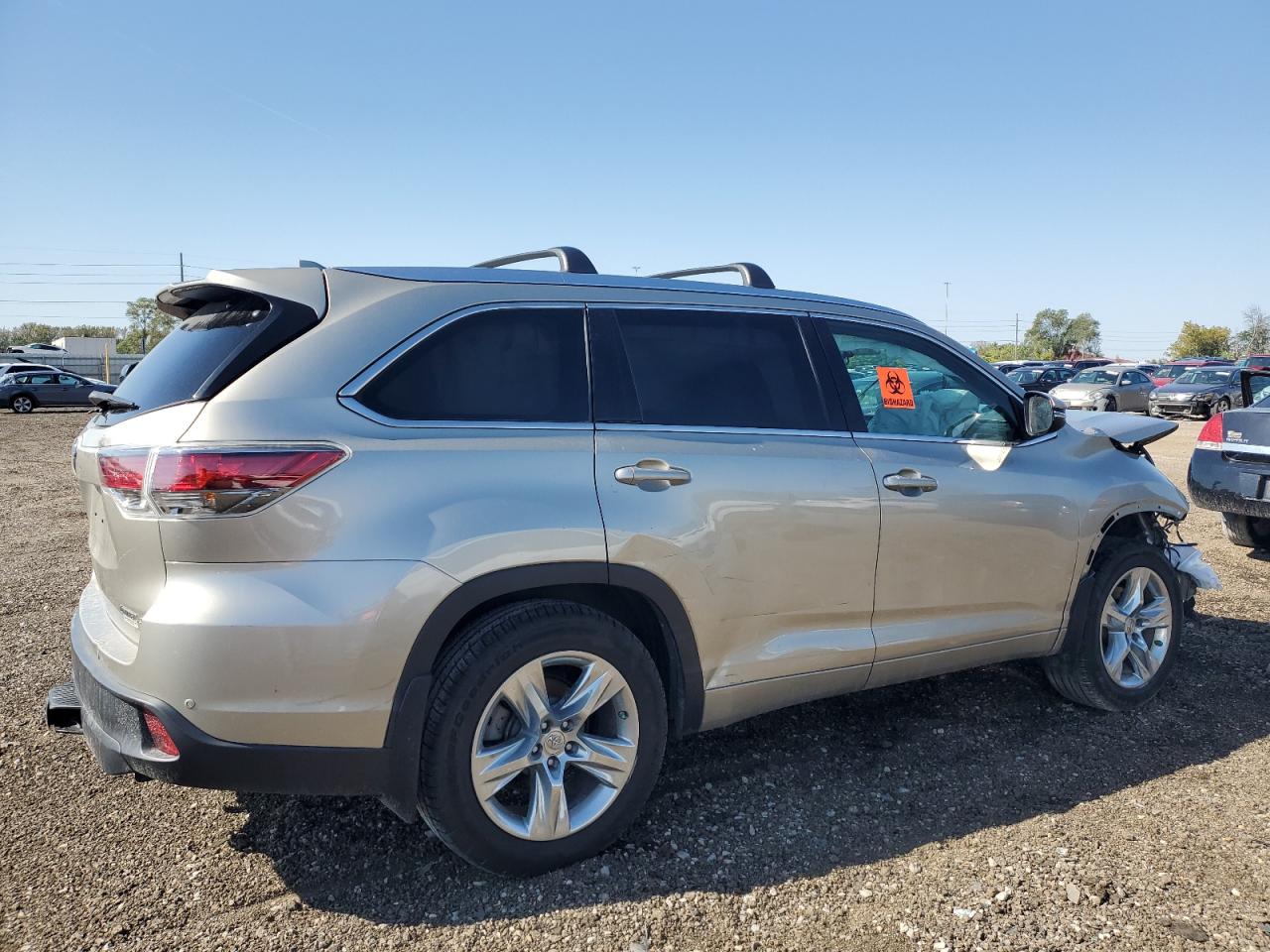 VIN 5TDDKRFH0FS103289 2015 TOYOTA HIGHLANDER no.3