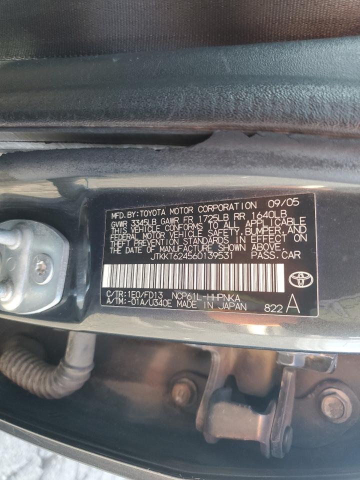 JTKKT624560139531 2006 Toyota Scion Xa