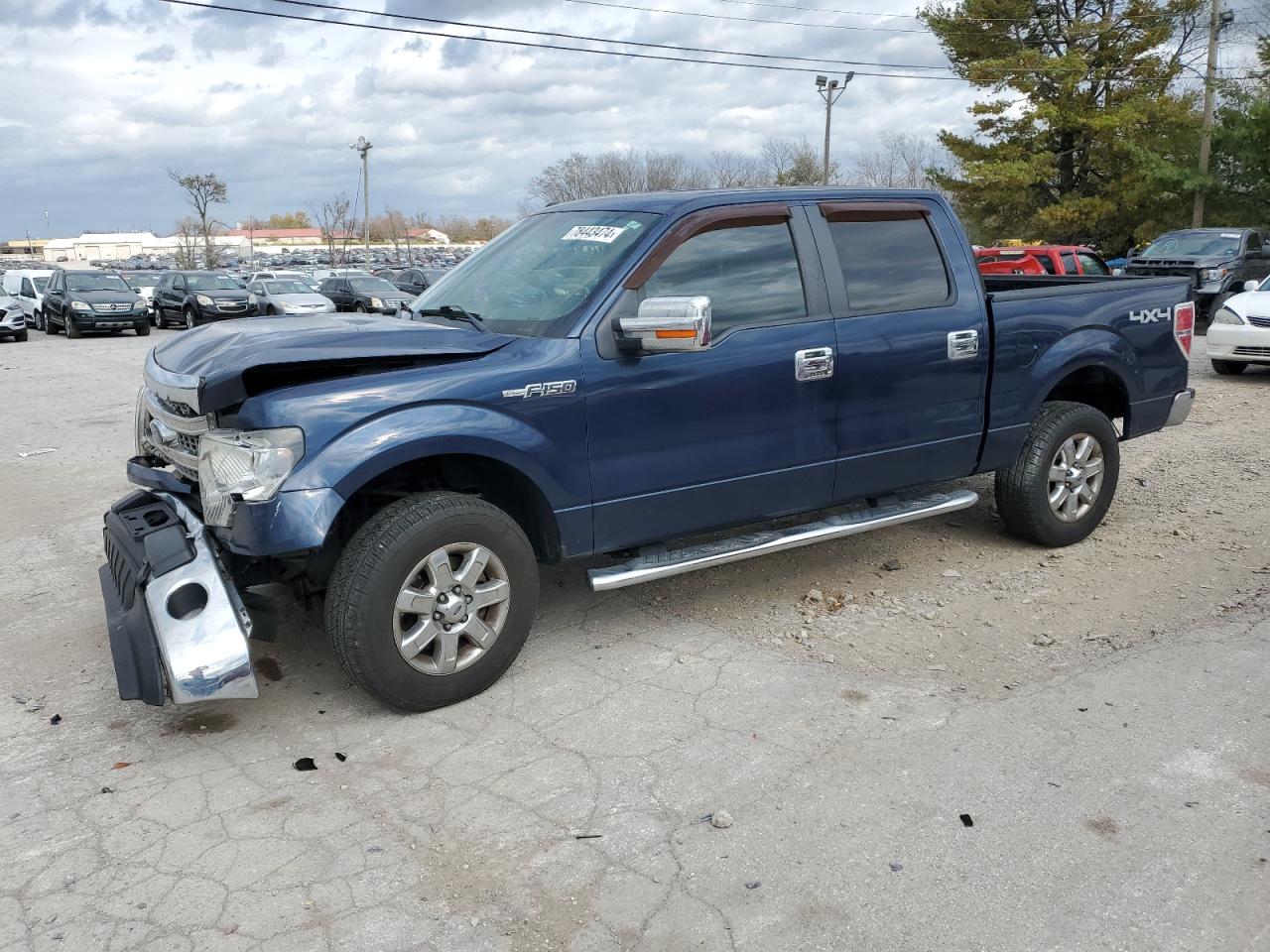 2013 Ford F150 Supercrew VIN: 1FTFW1EFXDFD39606 Lot: 78443474