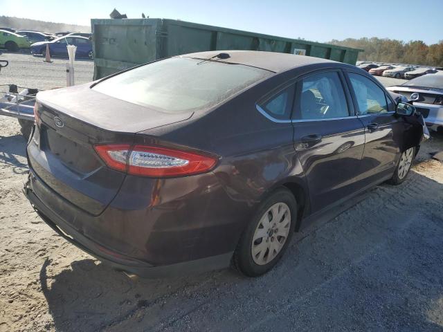 Sedans FORD FUSION 2013 Czerwony