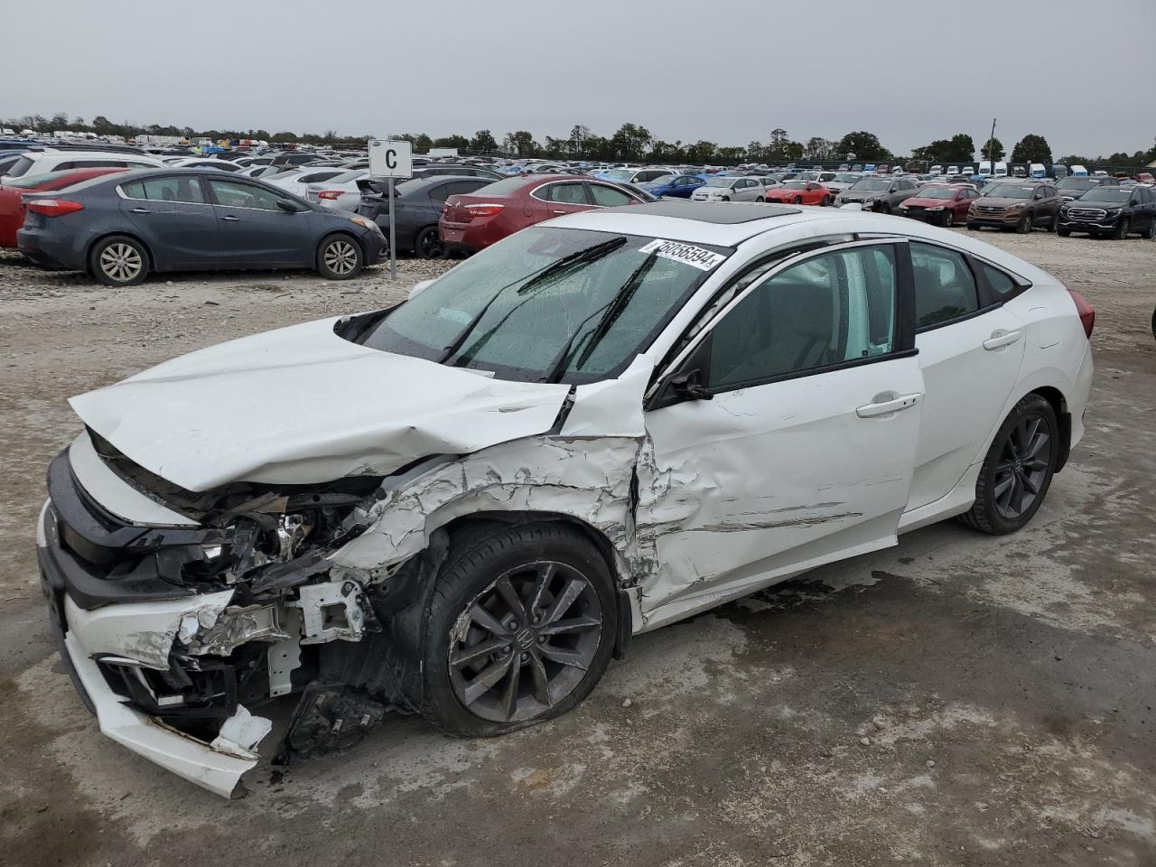 19XFC1F33KE017930 2019 HONDA CIVIC - Image 1