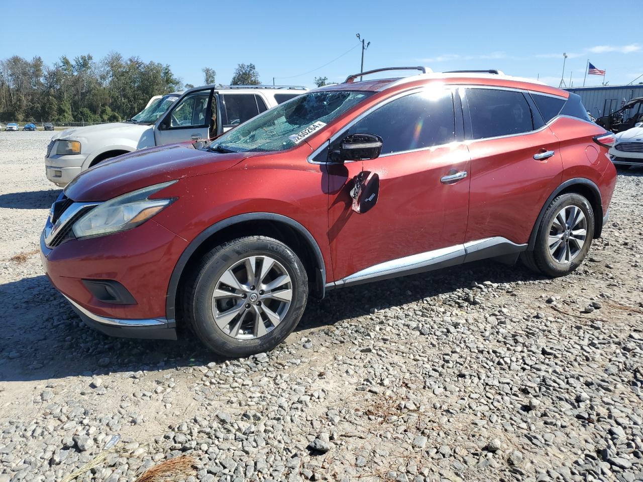 2015 Nissan Murano S VIN: 5N1AZ2MG9FN256450 Lot: 76260264